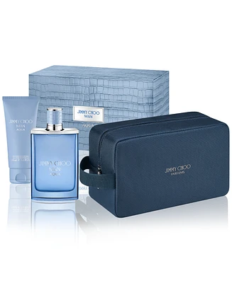 Jimmy Choo Men's 3-Pc. Man Aqua Eau de Toilette Gift Set