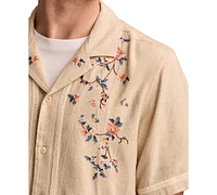 Lucky Brand Men's Camp-Collar Floral Shirt