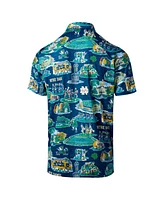 Reyn Spooner Men's Navy Notre Dame Fighting Irish Scenic Polo Shirt