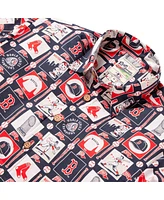 Reyn Spooner Men's Navy Boston Red Sox Champions Scenic Button-Up Shirt