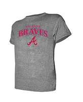 Stitches Big Boys and Girls Atlanta Braves T-Shirt 3-Pack
