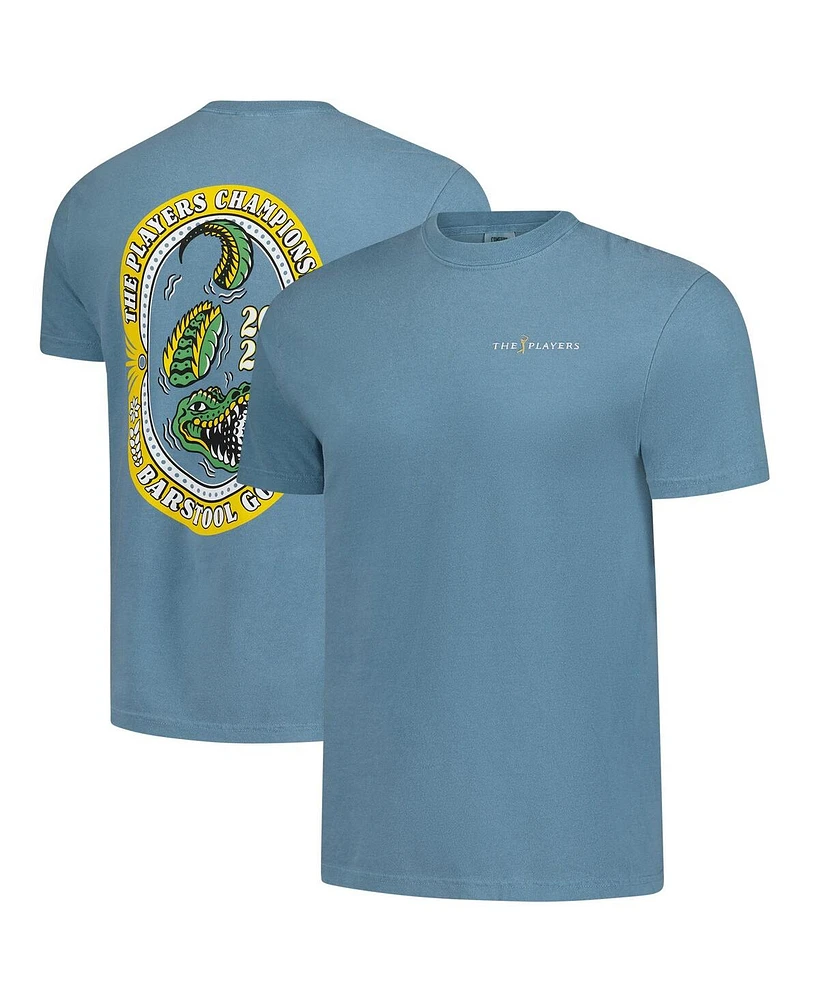 Barstool Golf Men's Blue The Players Gator T-Shirt