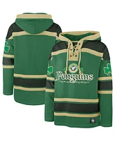 '47 Brand Kelly Green Pittsburgh Penguins St. Patrick's Day McLucky Superior Lacer Pullover Hoodie