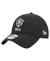 New Era Men's Black Seattle Sounders Fc 2025 Kickoff 9TWENTY Adjustable Hat