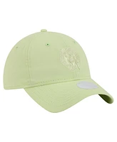 New Era Women's Light Green Boston Celtics Colorpack 9TWENTY Adjustable Hat