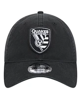 New Era Men's Black San Jose Earthquakes 2025 Kickoff 9TWENTY Adjustable Hat