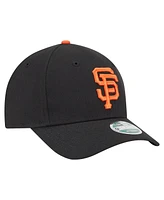 New Era Big Boys and Girls Black San Francisco Giants Player Replica 9FORTY Adjustable Hat