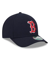 New Era Men's Navy Boston Red Sox Player Replica 9FORTY Adjustable Hat