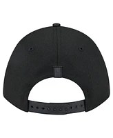 New Era Men's Black Detroit Red Wings Game Day Stealth Flag 9FORTY A-Frame Adjustable Hat