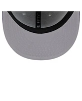 New Era Men's Gray/Navy Boston Celtics Color Pack 2-Tone 9FIFTY Snapback Hat