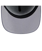 New Era Men's Navy Chicago Bulls Colorpack A-Frame Pinch Front 9FIFTY Snapback Hat