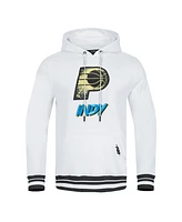 Pro Standard Men's White Indiana Pacers 2024/25 City Edition Pullover Hoodie