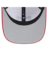New Era Men's White/Red Texas Rangers 2025 Batting Practice 9FORTY M-Crown Adjustable Hat