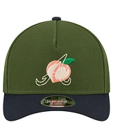 New Era Men's Dark Green Atlanta Braves City Feature 9FORTY A-Frame Adjustable Hat