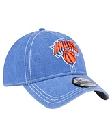 New Era Men's Blue New York Knicks Pigment Dyed 9TWENTY Adjustable Hat