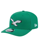 New Era Men's Kelly Green Philadelphia Eagles 9SEVENTY Stretch-Snap Hat