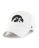 '47 Brand Men's White Iowa Hawkeyes Foundation Offside Adjustable Hat