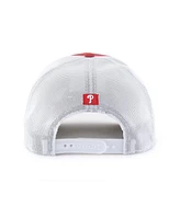 '47 Brand Men's Red/White Philadelphia Phillies Scratch Adjustable Trucker Hat