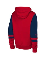 Outerstuff Big Boys and Girls Red Washington Capitals Face Off Full-Zip Hoodie