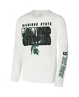 Outerstuff Big Boys and Girls Michigan State Spartans the Mix T-Shirt Combo Set