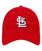 New Era Women's Red St. Louis Cardinals Flair 9TWENTY Adjustable Hat