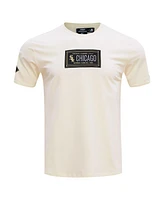 Pro Standard Men's Cream Chicago White Sox Club Member Badge T-Shirt