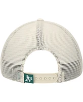 New Era Men's Stone Athletics Game Day 9TWENTY Adjustable Trucker Hat
