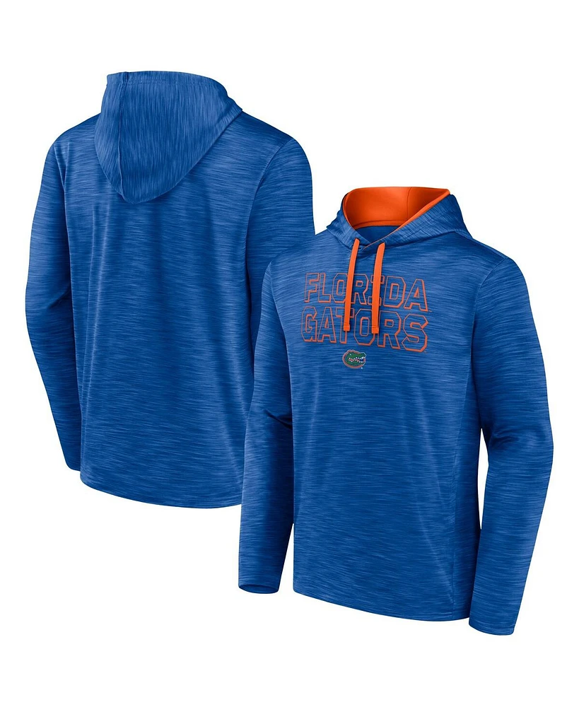 Fanatics Men's Royal Florida Gators Athlete Poly Fleece Pullover Hoodie