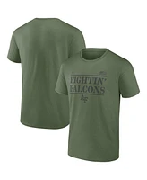 Fanatics Men's Olive Air Force Falcons Oht Military Appreciation Stencil T-Shirt