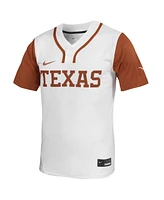 Nike Men's White Texas Longhorns Replica Softball Jersey