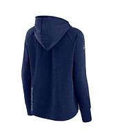 Fanatics Women's Heather Navy Washington Capitals Authentic Pro Pullover Hoodie