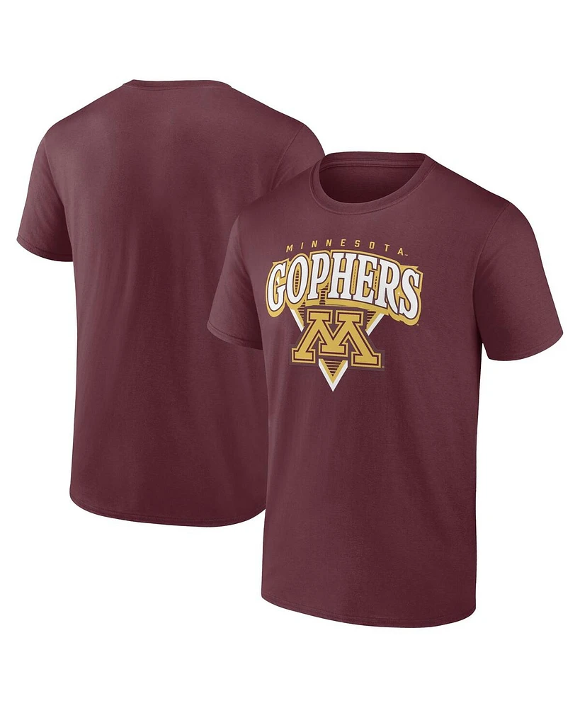 Fanatics Men's Maroon Minnesota Golden Gophers Modern Tri T-Shirt