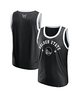 Fanatics Men's Black Golden State Warriors Mesh Tank Top
