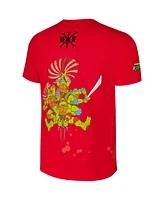 Freeze Max Men's Red Teenage Mutant Ninja Turtles Turtle Power T-Shirt