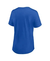 Fanatics Women's Royal Kentucky Wildcats True Classics Slub Flowy V-neck T-Shirt