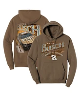 Richard Childress Racing Team Collection Men's Brown Kyle Busch Rebel Bourbon Pullover Hoodie