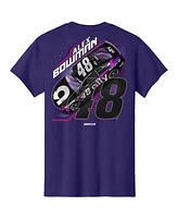 Hendrick Motorsports Team Collection Men's Purple Alex Bowman Car T-Shirt