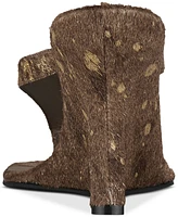 Jeffrey Campbell Romee-f Sculpted Wedge Thong Sandals