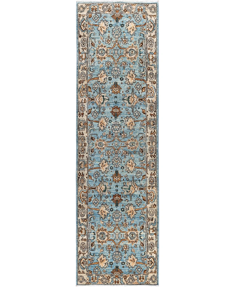 Adorn Hand Woven Rugs Serapi M1945 2'8''x9'5'' Runner Area Rug