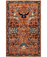 Adorn Hand Woven Rugs Serapi M1945 3'3''x5'2'' Area Rug