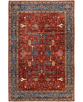 Adorn Hand Woven Rugs Serapi M1945 6'x9' Area Rug