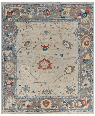 Adorn Hand Woven Rugs Colorful Oushak M1945 8'2''x9'10'' Area Rug