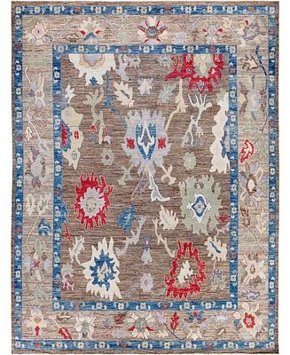 Adorn Hand Woven Rugs Colorful Oushak M1945 9'x11'11'' Area Rug