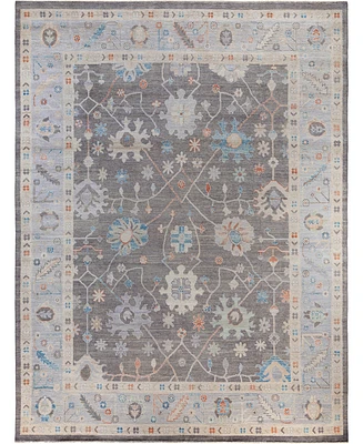 Adorn Hand Woven Rugs Colorful Oushak M1945 8'9''x11'8'' Area Rug