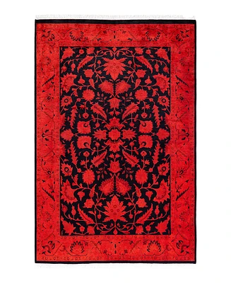 Adorn Hand Woven Rugs Fine Vibrance M1452 4'1''x6'1'' Area Rug