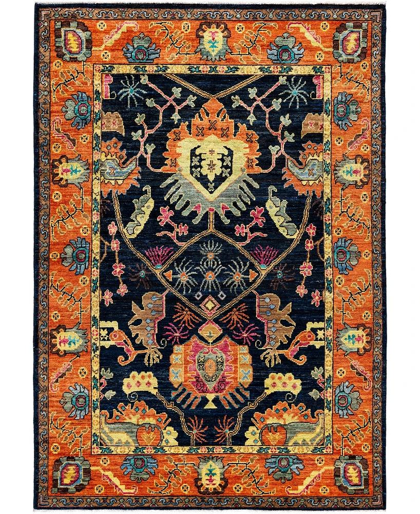 Adorn Hand Woven Rugs Serapi M1945 4'3''x6'2'' Area Rug