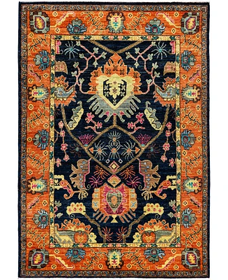 Adorn Hand Woven Rugs Serapi M1945 4'3''x6'2'' Area Rug