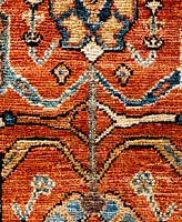 Adorn Hand Woven Rugs Serapi M1945 2'7''x10' Runner Area Rug