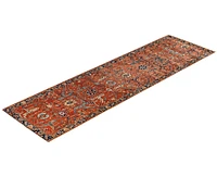 Adorn Hand Woven Rugs Serapi M1945 2'9''x9'8'' Runner Area Rug