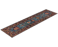 Adorn Hand Woven Rugs Serapi M1945 2'7''x10' Runner Area Rug